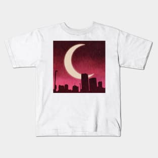 Pink nightsky Kids T-Shirt